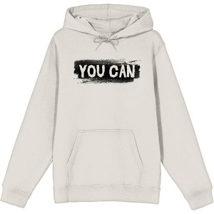 "You Can" Gym Culture Adult Long Sleeve Hoodie - 1 of 2