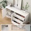 ORRD Modern Sideboard Buffet Cabinet with Storage, Kitchen Buffet with Drawer & Doors, Large Coffee Bar with Adjustable Shelves - 3 of 4