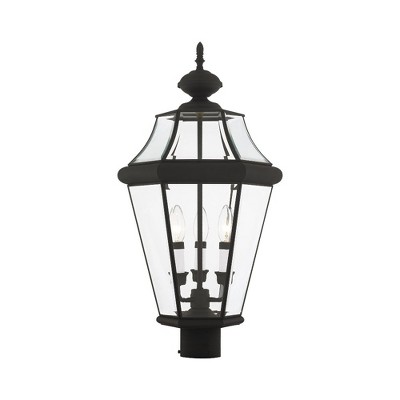 Livex Lighting Georgetown 3 - Light Lantern in  Black
