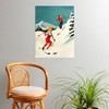 The Whiskey Ginger Retro Skiing Couple Poster - Society6 - 2 of 3