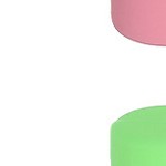 pink,orange,light blue,green