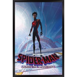 Trends International Marvel Spider-Man: Across The Spider-Verse - Miles Morales Framed Wall Poster Prints - 1 of 4
