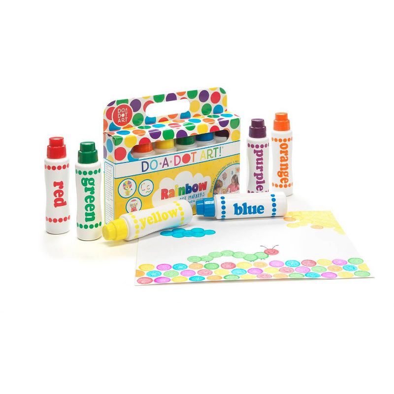 6ct Washable Rainbow Dot Markers - Do-A-Dot Art, 3 of 4