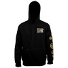Mens MTV Classic Pocket Logo Hoodie With Sleeve and Back Print - 4 of 4