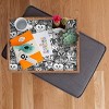 Sharon Turner just owls black white  Rectangular Bamboo Tray - Deny Designs - 2 of 2