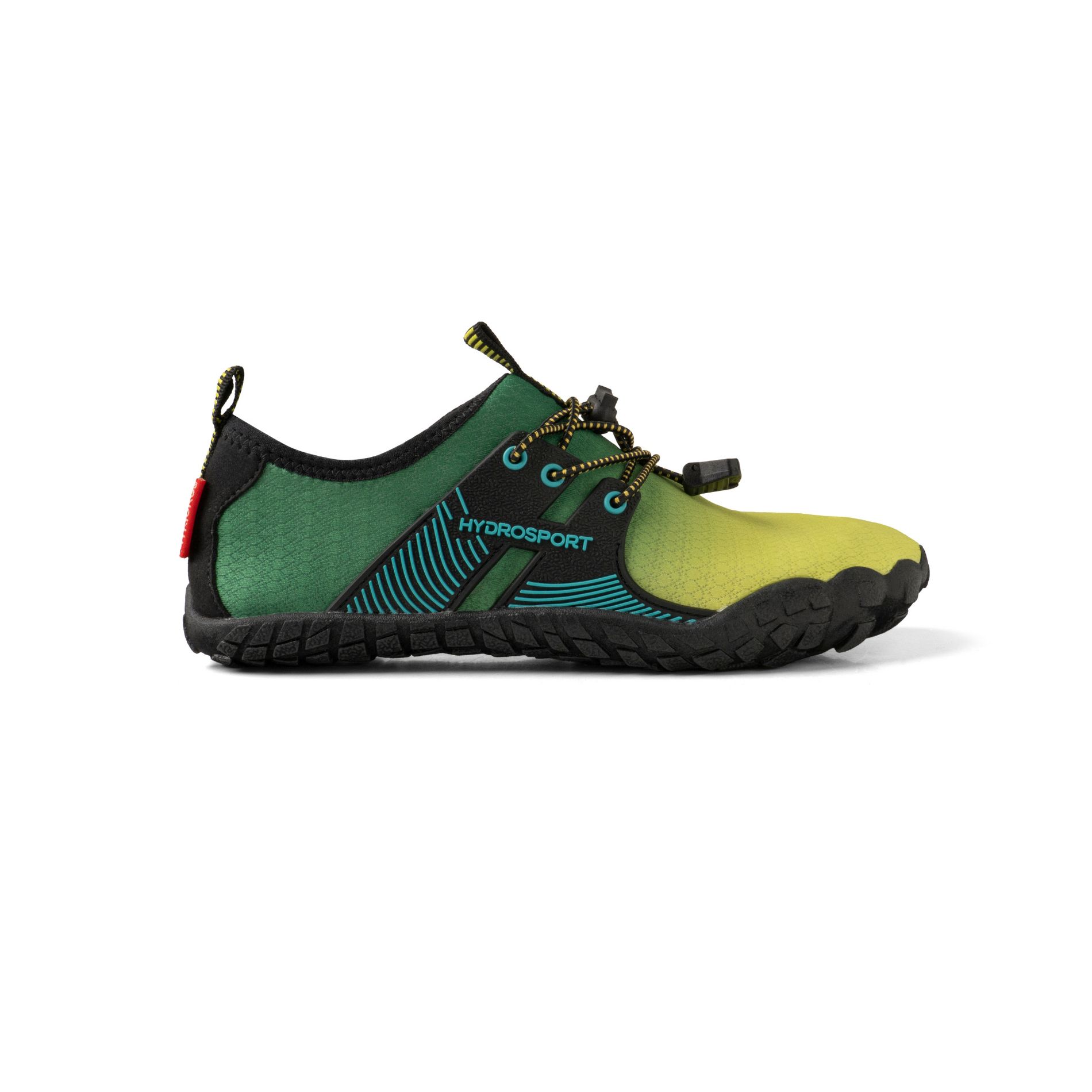 FITKICKS Kid’s Hydrosport Land-to-Water Footwear Green, Medium