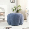 Bean Bag Chair Modern Faux Fur Comfort with Ergonomic Armrest for Living Room 39.7in Wide-3irtyhousy - 4 of 4