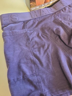 Hanes Premium Men's Explorer Trunks 2pk - Purple/khaki S : Target
