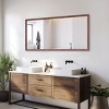 NicBex 36x24 Inch Modern Bathroom Mirror for Wall, Aluminum Framed Vanity Mirror, Hangs Horizontally or Vertically for Living Room Bedroom - 2 of 4