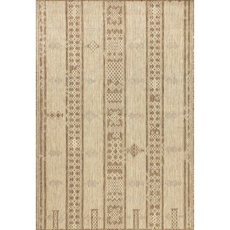 nuLOOM Leigh Stripes Indoor/Outdoor Area Rug, 1 of 11