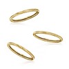 Ross-Simons 18kt Yellow Gold Jewelry Set: 3 Roped Rings - 4 of 4