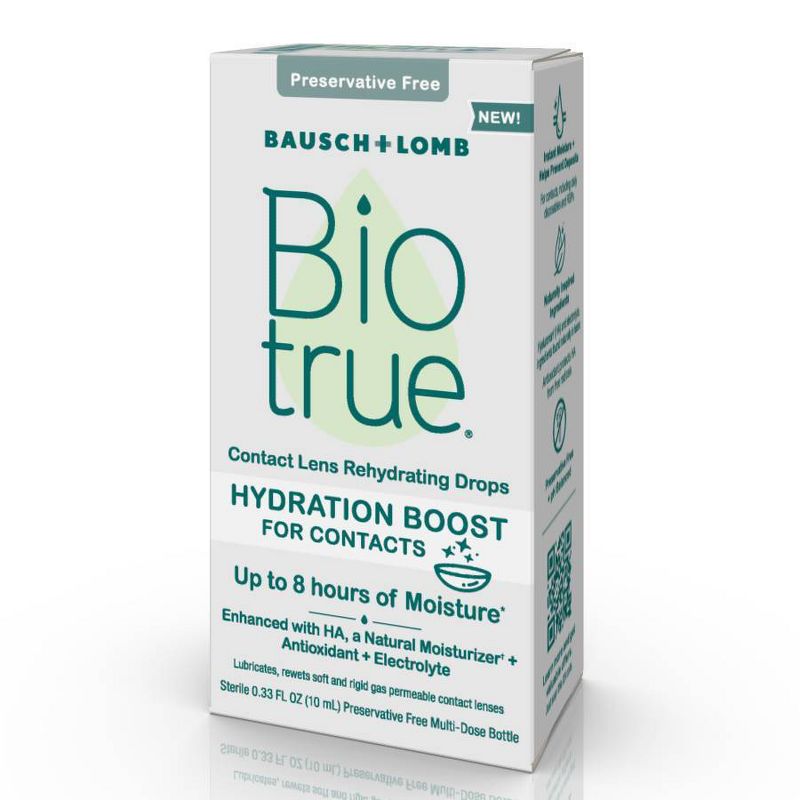 Biotrue Hydration Boost Contact Lens Rehydrating Drops - 0.33 fl oz, 6 of 8