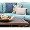 Leisure Made Augusta 5pc Wicker Sectional in Spa Blue Fabric - 4 of 4