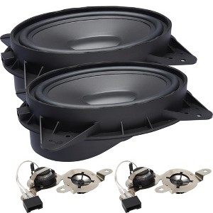 PowerBass OE69C-TY - 6x9" Toyota OEM Upgrade Component Speakers Kit - Pair - 1 of 3