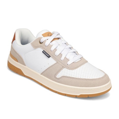 Мужские Dockers Mens Energy Lo Casual Sneaker, White/Cement/Tan, Size 10