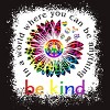 Adult Design By Humans You Can Be Anything, Be Kind Flower Pride By Avocato T-Shirt - 2 of 2