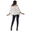 California Costumes Renaissance Peasant Blouse Women's Costume (Beige) - 2 of 2