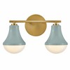 Lark Haddie 2 - Light Vanity in  Seafoam - 2 of 4