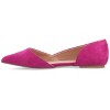 Journee Collection Womens Ester Slip On Pointed Toe D'Orsay Flats - 2 of 4