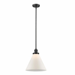 Cone - 1 Light Mini Pendant In Industrial Style-16 Inches Tall and 12 Inches Wide - 1 of 1