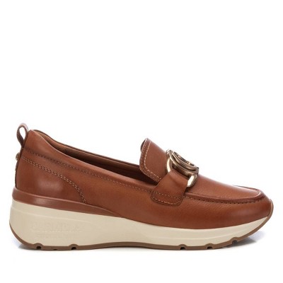 Carmela Leather Collection Women's Wedge Moccasins