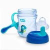 Chicco First Spout Trainer Portable Drinkware Sippy Cup - Blue - 2pk/7oz Each - image 3 of 4
