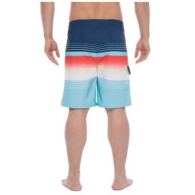 Rokka&Rolla Men's 9" 4-Way Stretch Board Swim Shorts -Hawaiian Slush, size 45 — фото 6