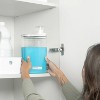 OU Laundry Detergent Dispenser with Measuring Cap, Liquid Laundry Soap & Fabric Softener Dispenser with Internal Drip Return Lid, Laundry Organizer - 2 of 4