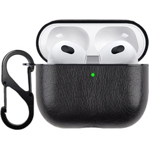 Entronix Case Compatible with AirPods Pro 2nd/1st Gen - Luxury Leather Cover - 1 of 4