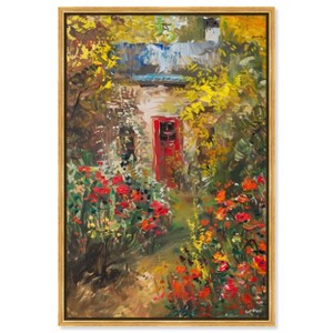 Art Remedy Secret Fall Garden Impresionism Landscape Wall Art Framed - 1 of 4