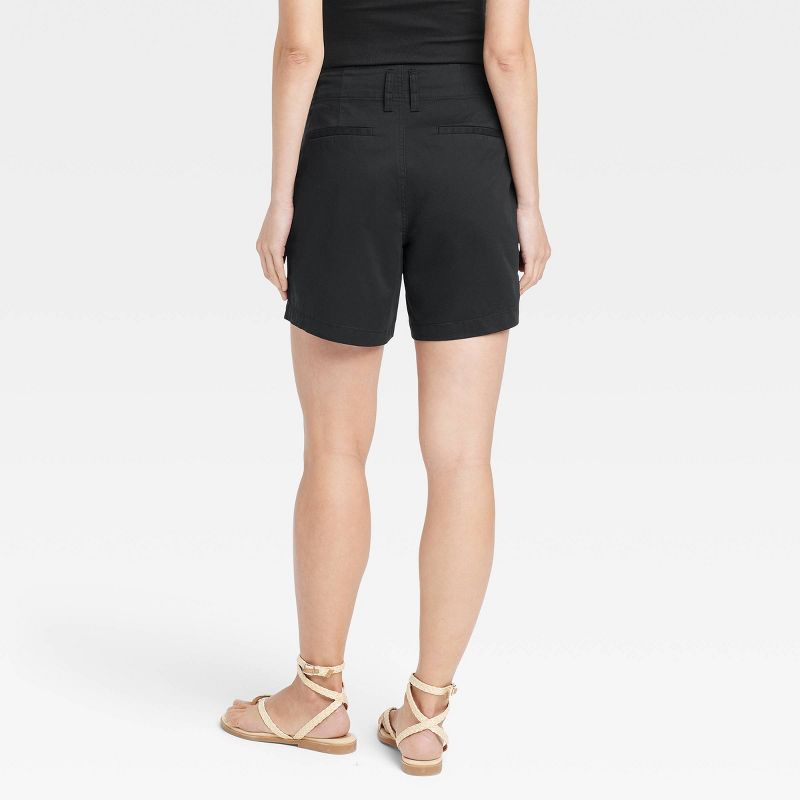 Women's High-Rise Tailored Everyday Shorts - A New Day™, 3 of 8