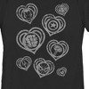 Women's Marvel Hero Icon Hearts T-Shirt - 2 of 4