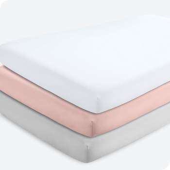 Fitted Crib Sheet - Hydro-Brushed Microfiber by Bare Home