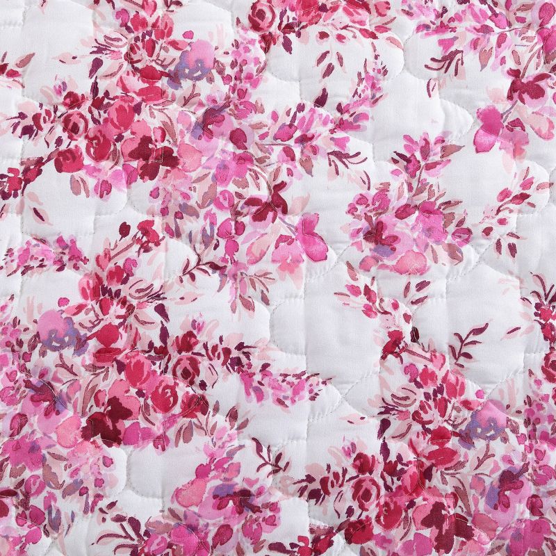 Floral Vineyard Polyester Quilt Set - Betseyville, 5 of 12