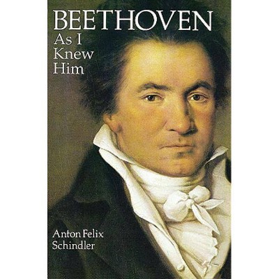 Beethoven as I Knew Him - (Dover Books on Music) Annotated by  Anton Felix Schindler (Paperback)