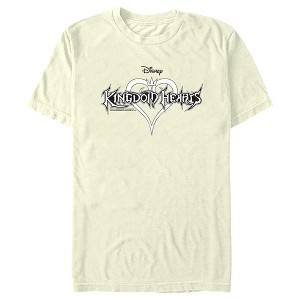 Men's Kingdom Hearts 1 Sketch Logo T-Shirt - 1 of 4
