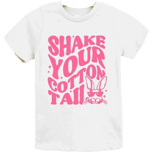 The Juniper Shop Shake Your Cotton Tail Wavy Youth Short Sleeve Tee - 1 of 4