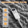 Heating Blanket, Thick Tufted Soft Electric Blanket with Heat and Timer Settings, Machine Washable Heating Blanket, Warm Blanket Gift, House Warming - 4 of 4