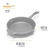 Petromax Cast Iron Fire Skillet for Kitchen or Camping, Pre-Seasoned Cookware for Campfire or Home Oven and Stove, Conducts Heat Evenly, Long Handle - 4 of 4
