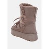 Noaya Chunky Faux Fur Snow Boots Women - 3 of 4