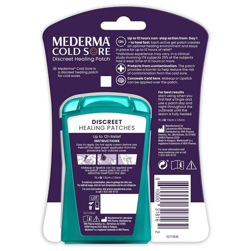 Mederma Cold Sore Discreet Healing Patch - 15ct, 3 of 10
