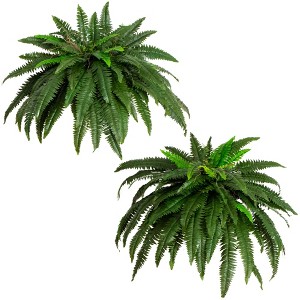 Nearly Natural 48-in Boston Fern (Set of 2) - 1 of 3