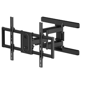 Monoprice Full-Motion Articulating TV Wall Mount Bracket for TVs 37in to 80in, Max Weight 99 lbs, Ext. from 1.6in to 18.7in, VESA Patterns 600X400 - 1 of 4
