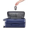 Vynxaria 3-Piece Expandable Luggage Set (20/24/28) 100% PC Hard Shell TSA Lock Front Pocket Spinner Suitcases - 4 of 4