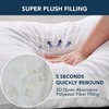 Deconovo 2-Pack Down Alternative Bed Pillows, OEKO-TEX, Queen/King - 4 of 4