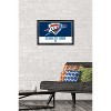 Trends International NBA Oklahoma City Thunder - Logo 21 Framed Wall Poster Prints - 2 of 4