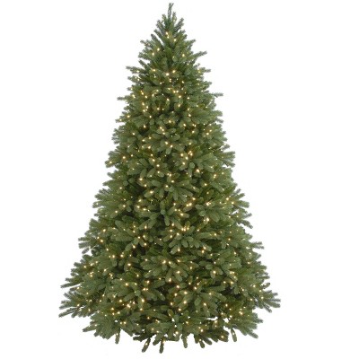 7.5ft National Christmas Tree Company Full Jersey Frasier Fir Artificial Christmas Tree 1250ct Clear