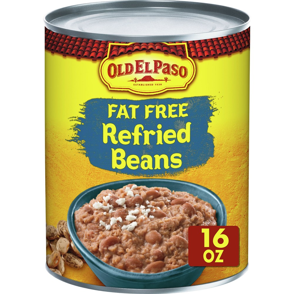 UPC 046000820118 product image for Old El Paso Fat Free Refried Beans - 16oz | upcitemdb.com