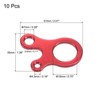 Unique Bargains Aluminum Rope Tensioner Adjuster for Outdoor Camping - 2 of 4