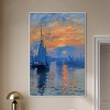 Art Remedy Till Dusk Sailing Wall Art Framed - 2 of 4